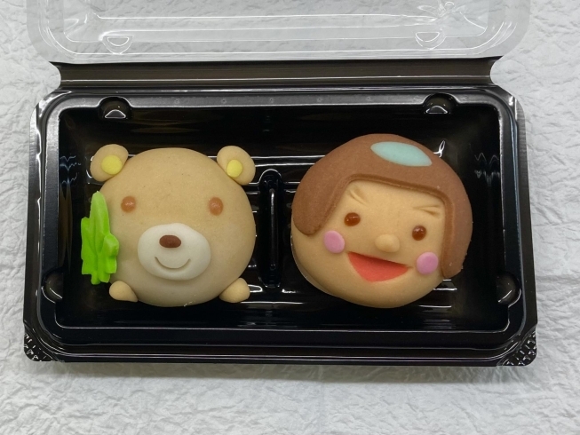 上生菓子　金太郎セット2ケ入「こいのぼりや金太郎の上生菓子♪」