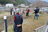 皆さんでイルミネーションも片付けていただきました。「今年も「とんど」（正月の火祭り）と消防訓練が地域の方のお陰で出来ました。」