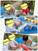 色水おもしろいね(^-^)「避難訓練&色水遊び【交野市・小規模保育園】」