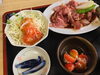 「ラーメンと焼肉の店で昼焼肉！卓上コンロで一人焼肉は最高です！」