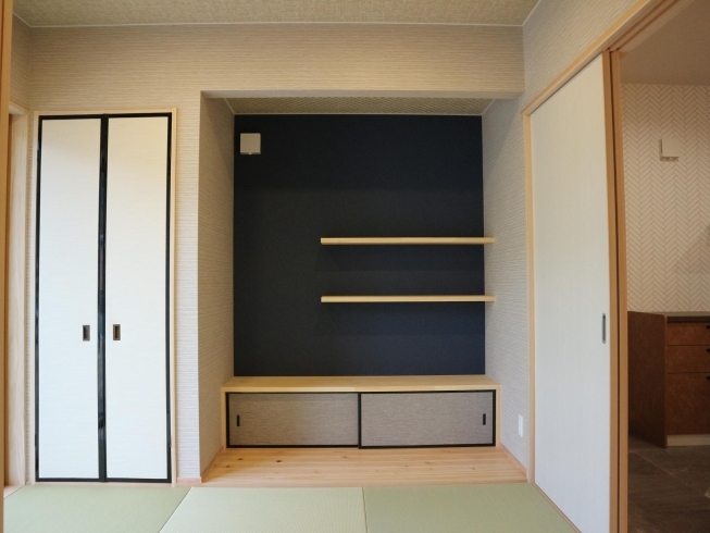 「木の温もりを感じる家が完成しました。　薩摩川内市宮崎町の新築住宅」