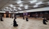 普段のお稽古風景(本日は、人数少なめ)「今年度も開催!「チャレンジ!居合道2025」&FMいたみ放送のお知らせ」