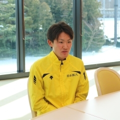 日本薬科大学２年陸上競技部　溜池勇太選手
