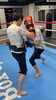 「ボクサーが初キックミット🥊リベラルボックスジム！岡山市東区キックボクシングジム」