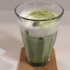 八王子産　桑の葉ラテ