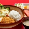 厚切りロースカツ定食