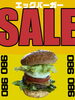 エッグバーガー　¥980「お得が一番！！」