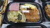 カレーコロッケとチキンの甘酢あんかけ「ひな祭り」