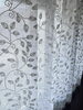 「リネン刺繍レースカーテンお取り付け」