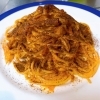 スパゲッティチリカルボナーラ
