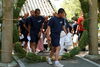 「岡山学芸館高校野球部のみなさんが窪八幡宮で必勝祈願！夏の甲子園へ出陣」