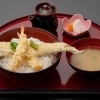 <旬の魚>穴子と海老の天丼