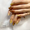 べっ甲ネイル「秋ネイルがいっぱい🍂年中お洒落を楽しもう✨✨【村上市のネイルサロンNana nail.】」