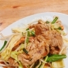 ラム肉のみそ炒め