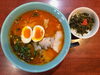 「寒い時にはやっぱりラーメン！魚沼市のらーめんあずま家さんでトマトの酸味と味噌の濃厚さがクセになる、トマ味噌らーめんいただきました！」