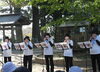 オカリナの心地よい音色が響き渡りました「行方市西蓮寺さんにて【ミニよさこい演舞会 IN 行方】」
