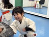 女の子も元気に稽古しています😊「2/20(木)の稽古風景≪ 明石/空手/スポーツ/運動/幼児/小学生/お稽古/習い事≫」