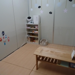 和歌山市役所内に「こどもの広場」と「相談室」が完成しました！