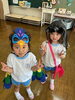 仲良くピース✌「２学期が始まりました♪」