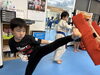 「4/1(火)の稽古風景≪ 明石/空手/スポーツ/運動/幼児/小学生/お稽古/習い事≫」