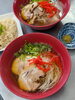 今年の夏の新メニュー「博多風冷やし醤油ラーメン」「おはようございます」