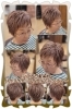 シニア白髪染め3Dハイライトミルクティーカラー 　「ヘアサロンは髪を切るだけでなく、自分の魅力を最大限引き出せる場所と思える様な、老若男女が気軽に行ける【行きつけのお店】としてサロン創りをしています。」