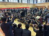 式後のセレモニーにて「卒園式を行いました」