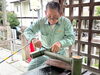 「⛩️手水舎 改修工事⛩️」