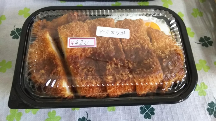 ソースカツ丼「そば入りえびめし3種～」