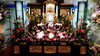 洋花だけの祭壇です　「小倉南区北方にて(北九州市八幡西区若葉にある少人数対応の直葬．家族葬専門葬儀社です)」