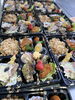 お弁当。1080円（日替わり）「花見…」