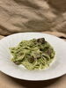 春菊のジェノベーゼパスタ「黒板&お知らせ」