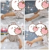 恐る恐る触れてみる.....( *´艸｀)「☆けおけおぐみさん☆AMの部☆」