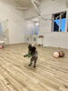 身体をひねって見事にキャッチ　パチパチパチ👏「ましゅまろ幼稚園🐾パート2」