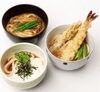 うどんや丼物、定食のメニューが豊富です。「6月限定メニュー「紀州梅おろしぶっかけ」」