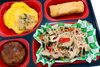 チャプチェ風＆フラワーエッグおろしがけ「８月６日のお弁当🍱」