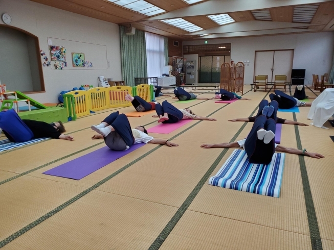 レッスン風景「かなで健康体操　薩摩川内市介護予防元気アップ対象」