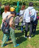 ぶどう狩りに向かう時の様子😀「ぶどう狩り🍇（札幌市北区児童デイ　まんまる札幌篠路）」