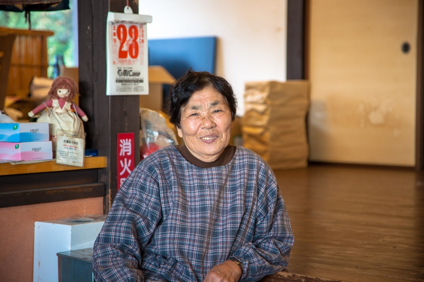 佐久島弁天サロンの管理人さん