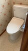 施工後　TOTO　CS232BM　SH 232BA　TCF6544「【松戸市】TOTOピュアレストQRへトイレ交換｜二度流しのつまり不安とニオイ対策を同時に解消した事例」