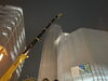 作業写真「70tラフタークレーン揚重作業　in枚方市」