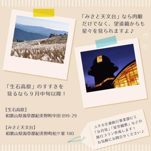 「9/10(土)は十五夜！和歌山でお月見におすすめの場所！」