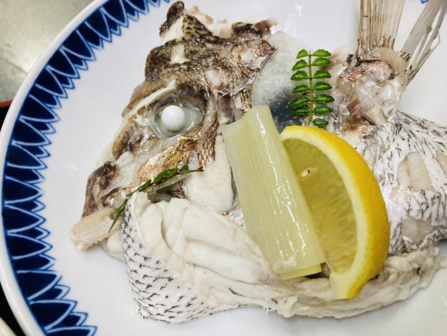 鯛の骨蒸し「釣り人必見です」