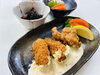 カキフライ＆チキン南蛮「   ○・。＊　週替わりアザレアランチ　＊。・○」