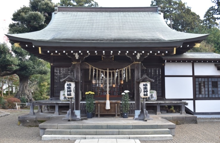 埴生神社本堂