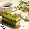 西区発寒【お菓子カフェ クレル】さんの子どもにも人気の抹茶のオペラ