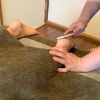 かかとの角質ケア　20分