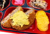 メンチカツカレーマヨソース＆オムレツ「１０月１３日のお弁当🍱」