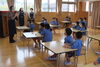 「シニアボランティアの皆さんとの交流」