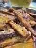 大学芋「野菜揚げ・大学芋・れんこんごぼうサラダなど本日のおすすめ」